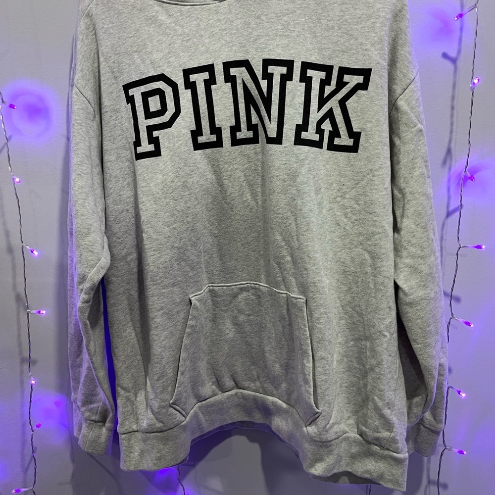 PINK hoodie FREE PERFUME